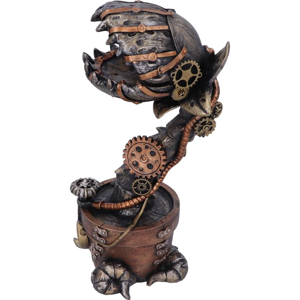 Nemesis Now Decor Nemesis Now Cogwork Carnivore 24.3cm Bronze Mechanical Flesh Eating Plant Figurine