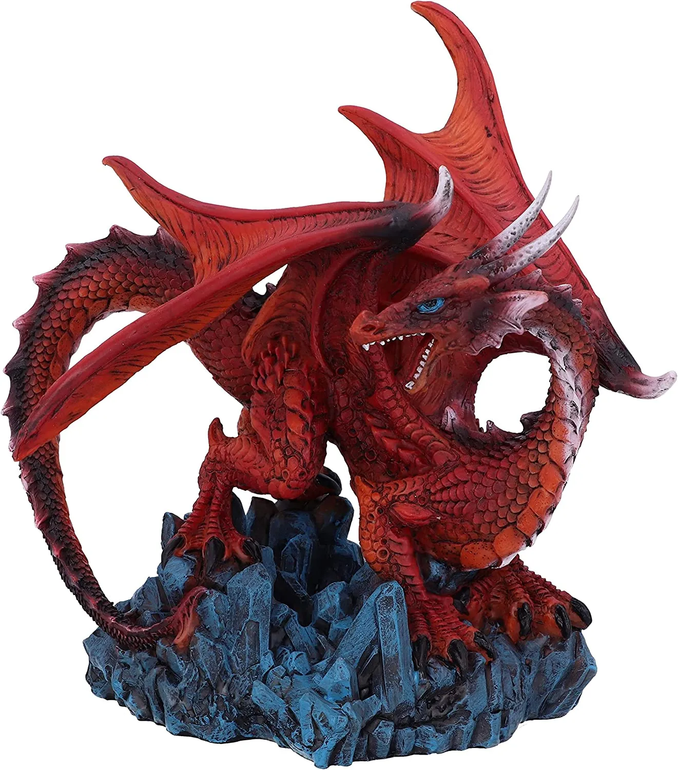Nemesis Now Decor Nemesis Now Crimson Guard Dragon Figurine 16.5cm, Red, U5543T1