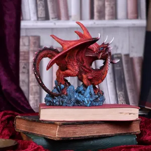 Nemesis Now Decor Nemesis Now Crimson Guard Dragon Figurine 16.5cm, Red, U5543T1
