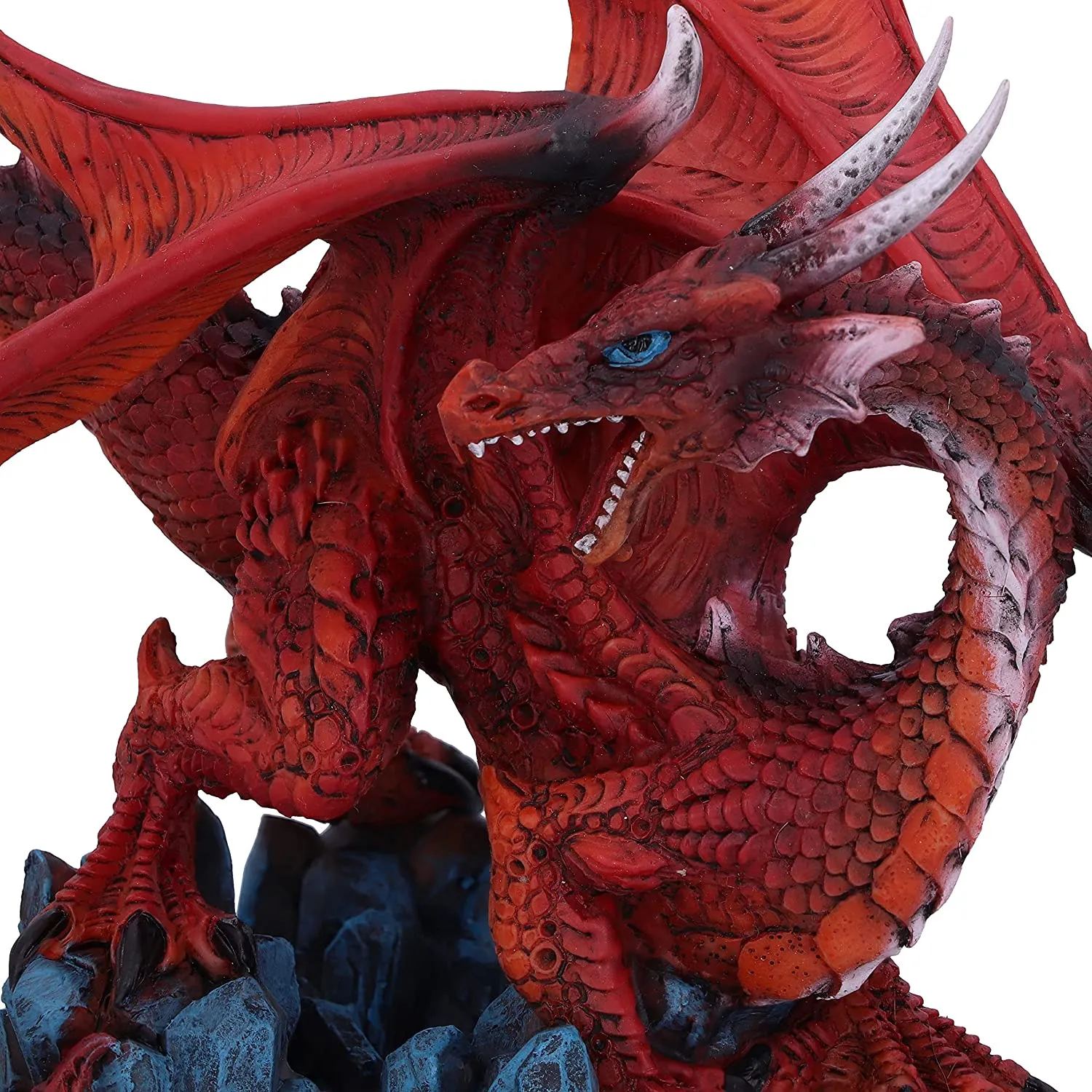 Nemesis Now Decor Nemesis Now Crimson Guard Dragon Figurine 16.5cm, Red, U5543T1