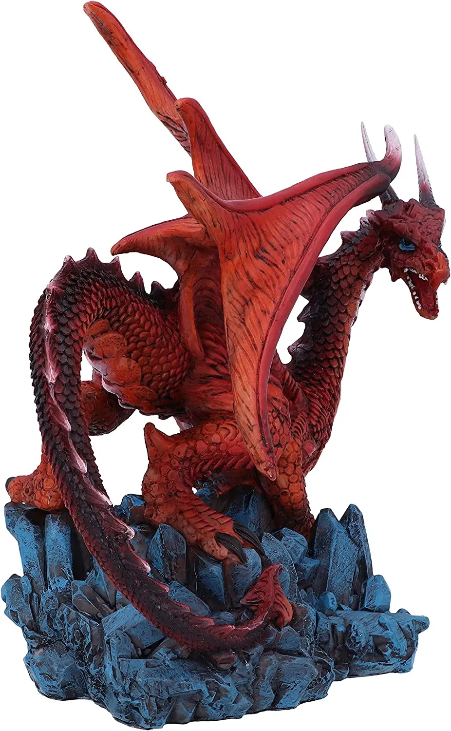 Nemesis Now Decor Nemesis Now Crimson Guard Dragon Figurine 16.5cm, Red, U5543T1