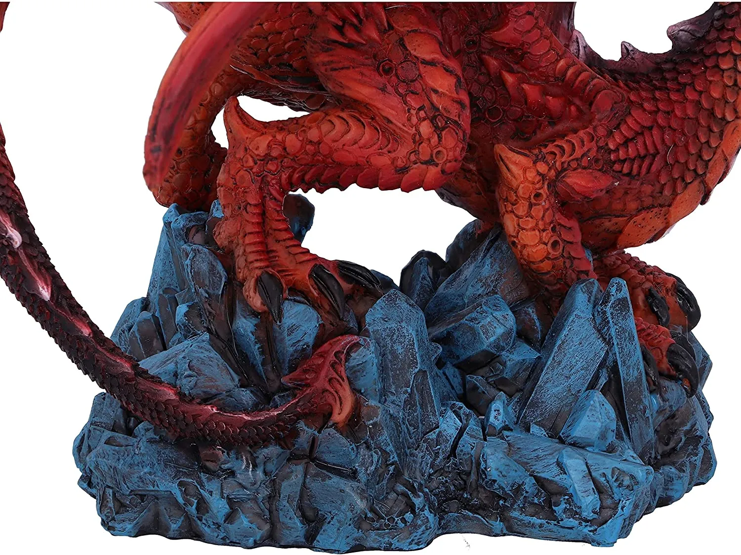 Nemesis Now Decor Nemesis Now Crimson Guard Dragon Figurine 16.5cm, Red, U5543T1