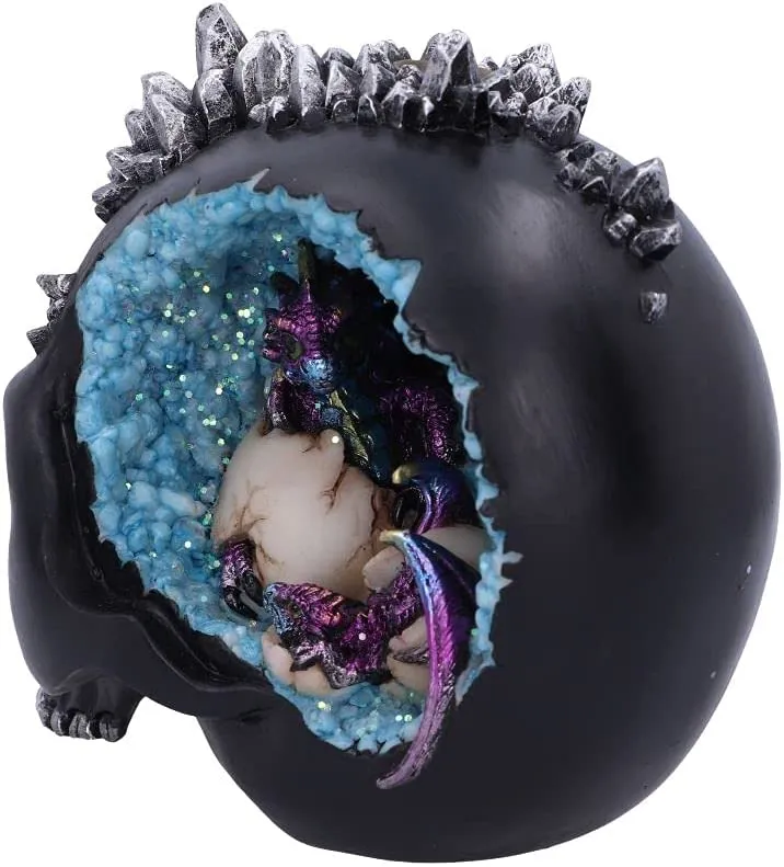Nemesis Now Decor Nemesis Now Crystal Hatchlings Backflow Incense Burner 14cm, Blue