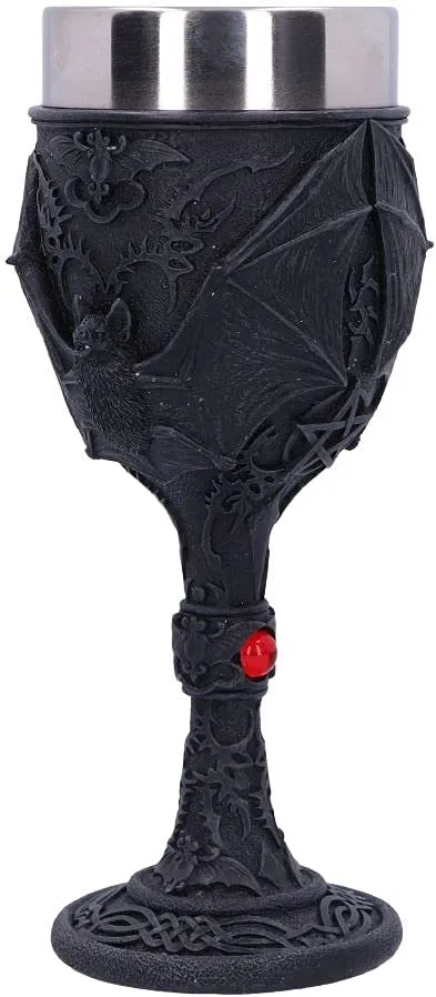 Nemesis Now Decor Nemesis Now Dark Fang Goblet 18.5cm, Black