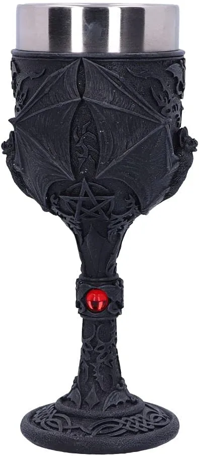 Nemesis Now Decor Nemesis Now Dark Fang Goblet 18.5cm, Black