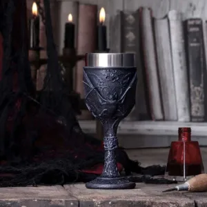 Nemesis Now Decor Nemesis Now Dark Fang Goblet 18.5cm, Black