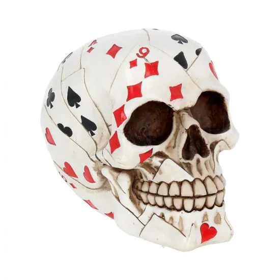 Nemesis Now Decor Nemesis Now Dead Mans Hand Skull Figurine 17cm White