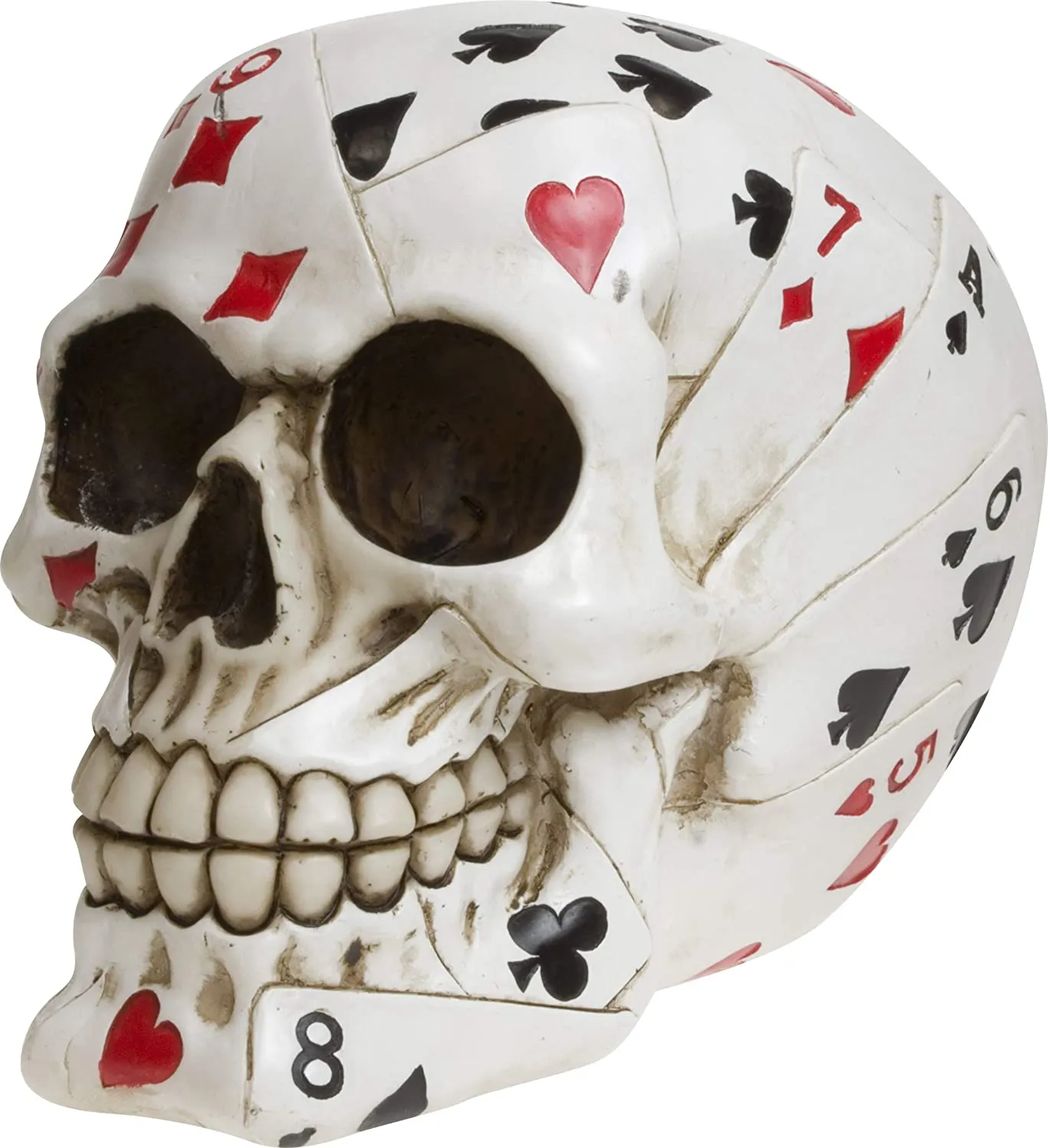 Nemesis Now Decor Nemesis Now Dead Mans Hand Skull Figurine 17cm White