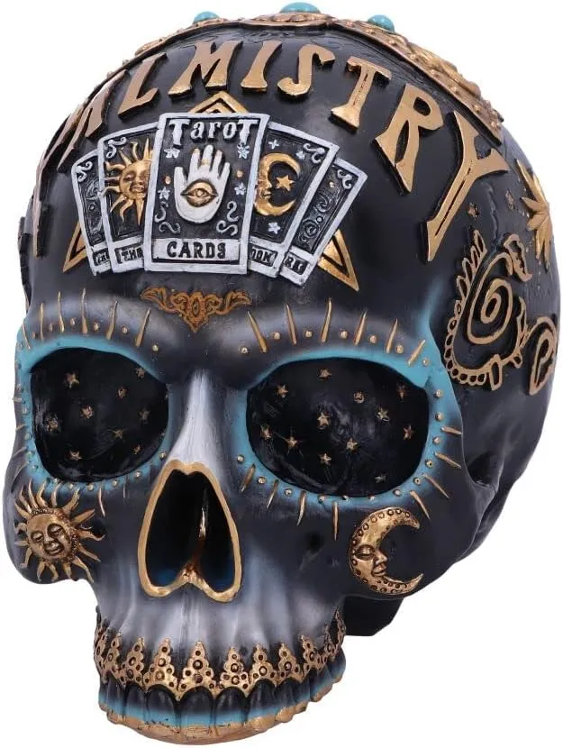 Nemesis Now Decor Nemesis Now Destiny Skull Gothic Decor Figurine (18cm)