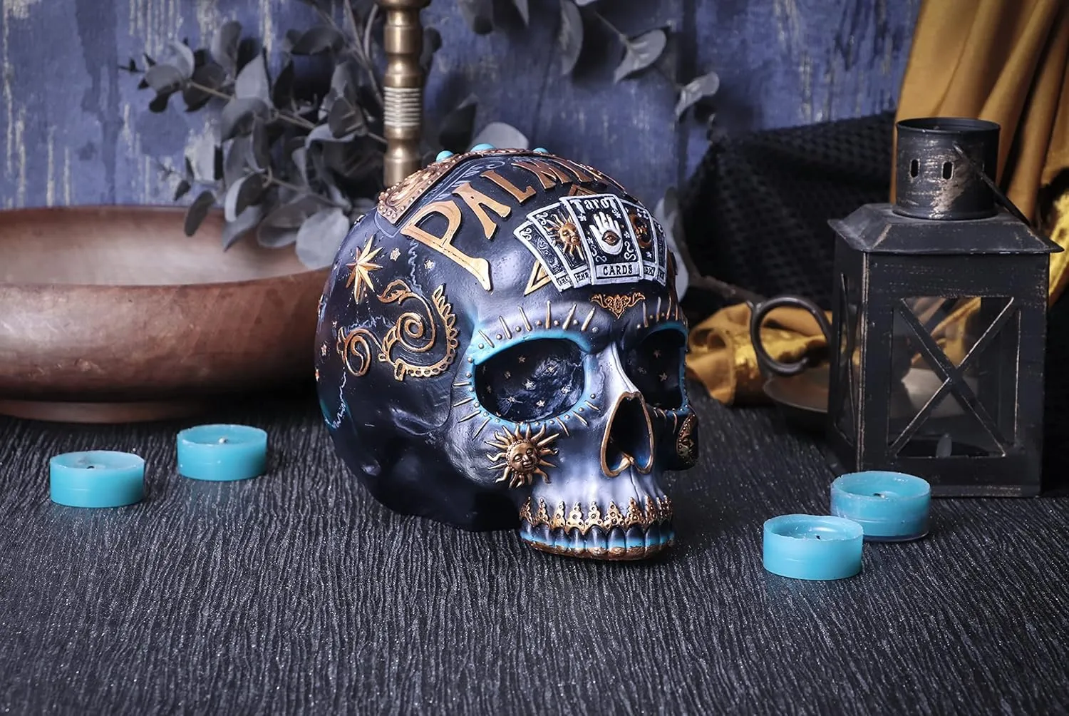Nemesis Now Decor Nemesis Now Destiny Skull Gothic Decor Figurine (18cm)