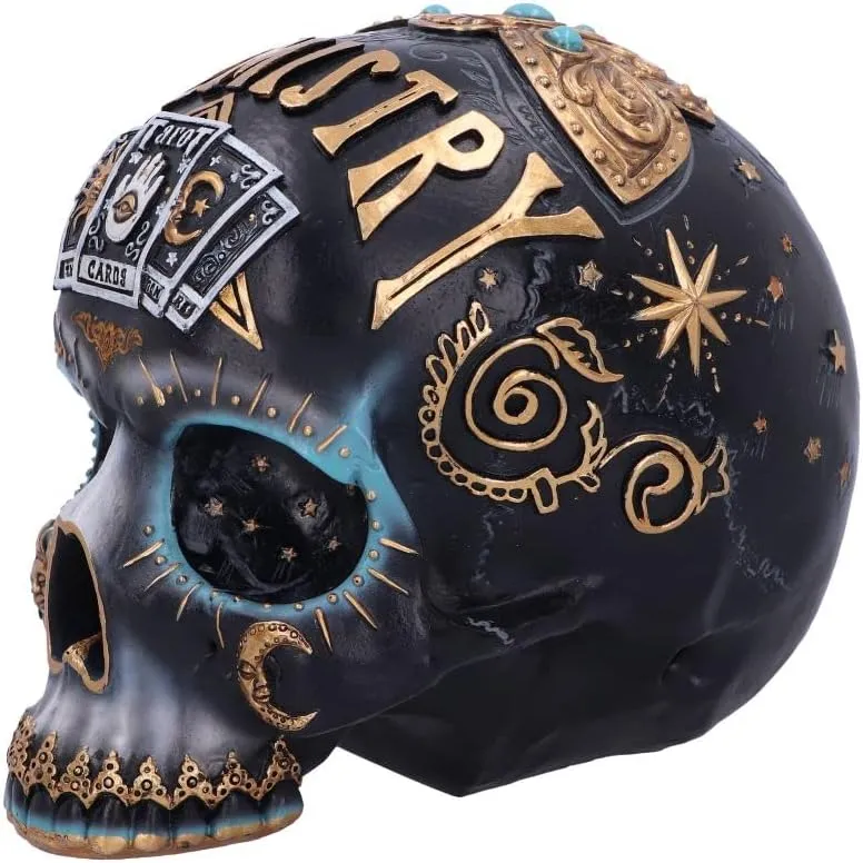 Nemesis Now Decor Nemesis Now Destiny Skull Gothic Decor Figurine (18cm)