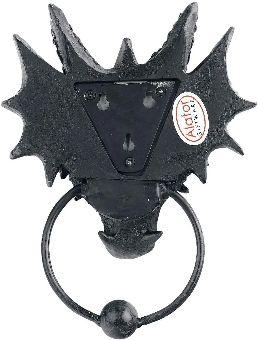 Nemesis Now Decor Nemesis Now Dragon Door Knocker 23.5cm Black