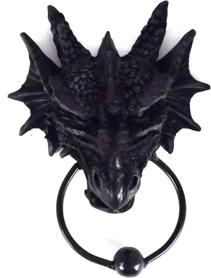 Nemesis Now Decor Nemesis Now Dragon Door Knocker 23.5cm Black