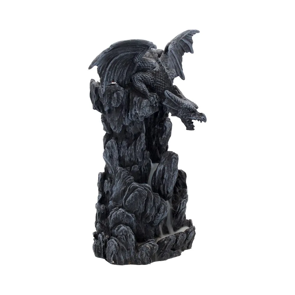 Nemesis Now Decor Nemesis Now Dragon Tower Incense Burner 24.5cm Black, Resin
