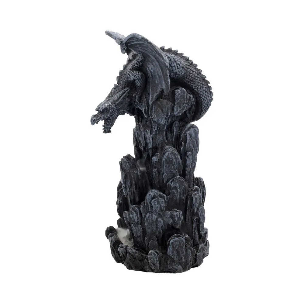 Nemesis Now Decor Nemesis Now Dragon Tower Incense Burner 24.5cm Black, Resin