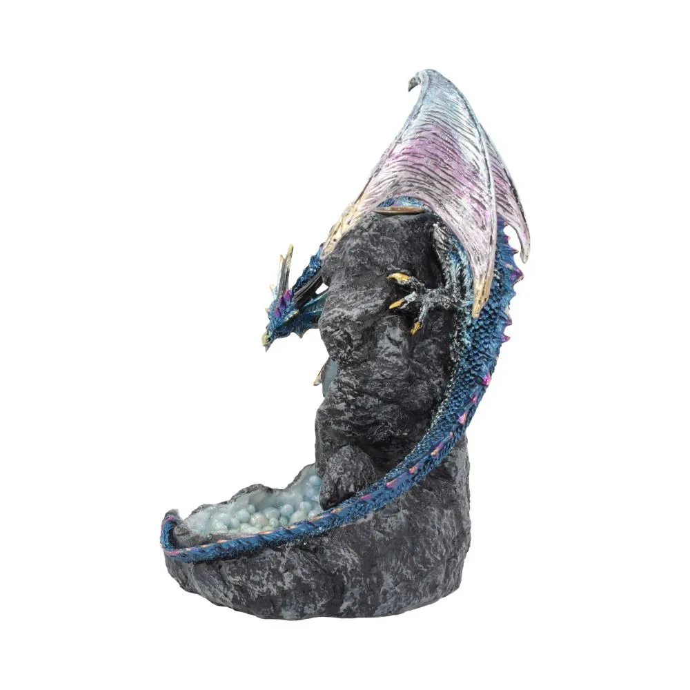 Nemesis Now Decor Nemesis Now Dragons Intrigue Backflow Incense Burner 21.5cm, Blue