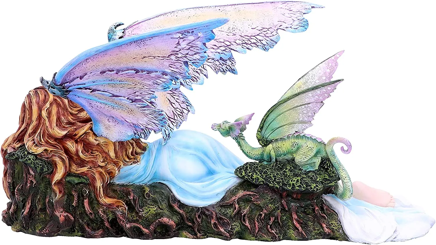 Nemesis Now Decor Nemesis Now Dreamer 34.5cm, Resin, Blue, One Size