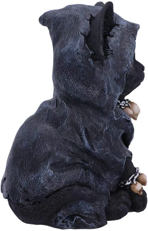 Nemesis Now Decor Nemesis Now Feline Cloaked Grim Reaper Cat Figurine, Polyresin, Black