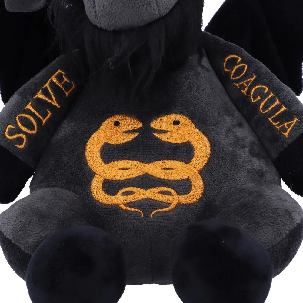 Nemesis Now Decor Nemesis Now Fluffy Fiends Baphomet Cuddly Plush Toy 22cm, Black