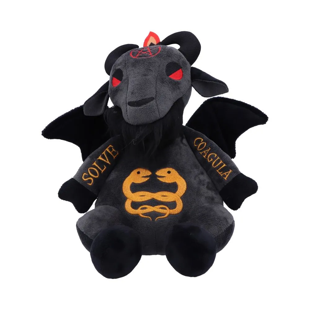 Nemesis Now Decor Nemesis Now Fluffy Fiends Baphomet Cuddly Plush Toy 22cm, Black