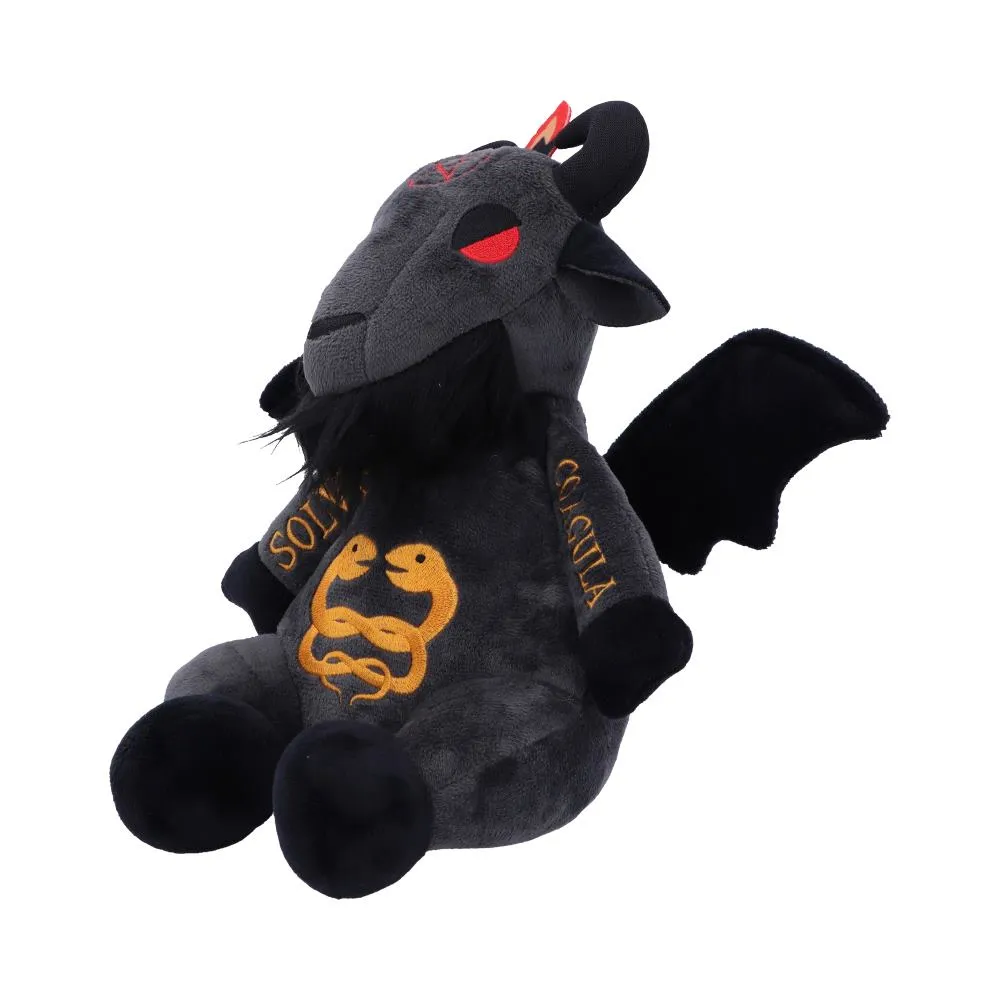 Nemesis Now Decor Nemesis Now Fluffy Fiends Baphomet Cuddly Plush Toy 22cm, Black