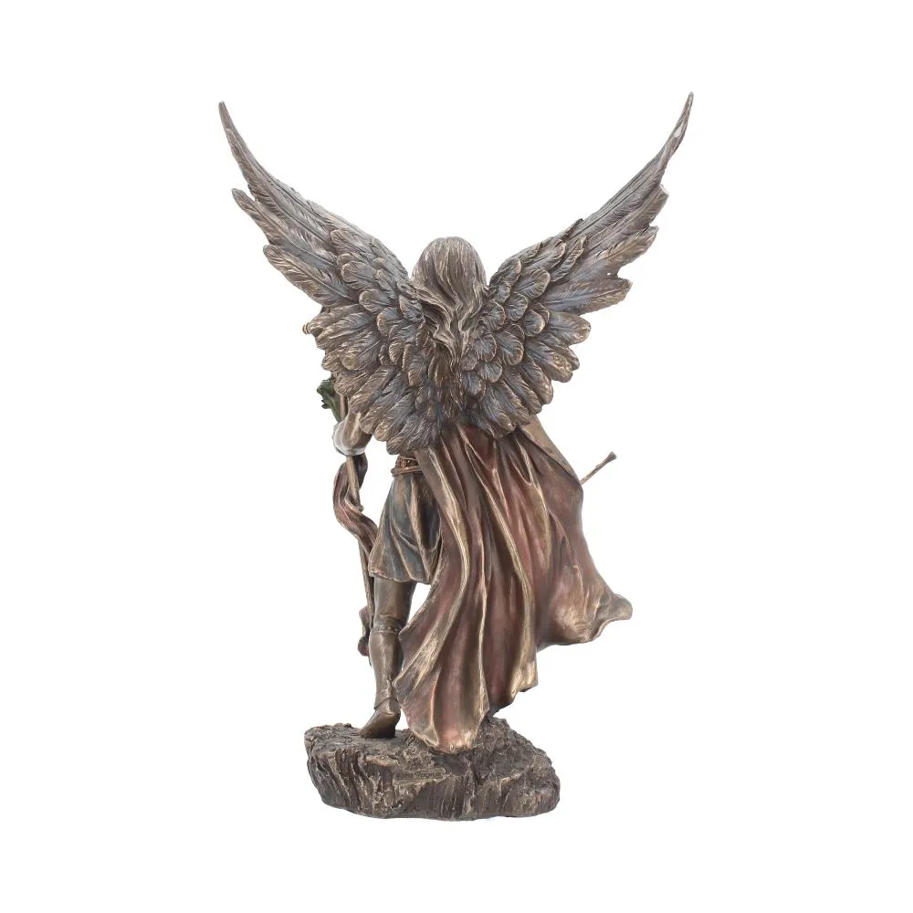 Nemesis Now Decor Nemesis Now Gabriel With Staff Figurine 43cm Bronze