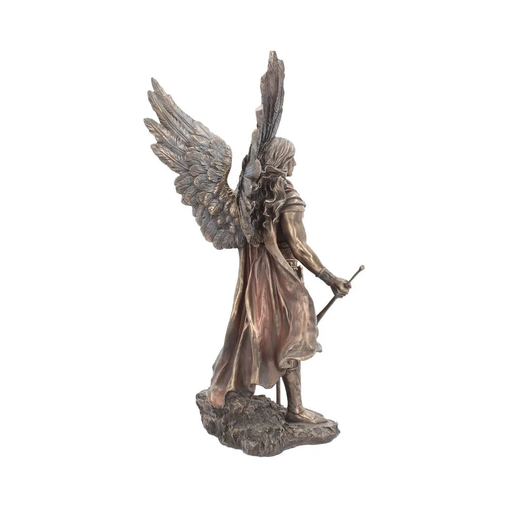 Nemesis Now Decor Nemesis Now Gabriel With Staff Figurine 43cm Bronze