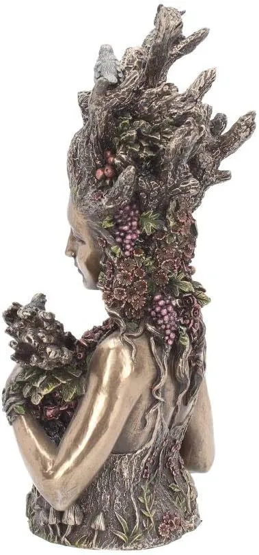 Nemesis Now Decor Nemesis Now Gaia Bust Figurine 30cm Bronze