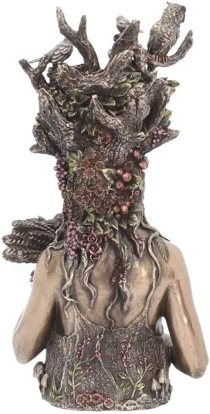 Nemesis Now Decor Nemesis Now Gaia Bust Figurine 30cm Bronze