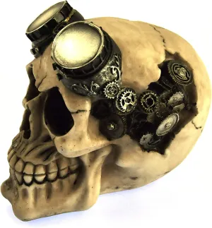 Nemesis Now Decor Nemesis Now Goggles 15cm, Resin, Ivory