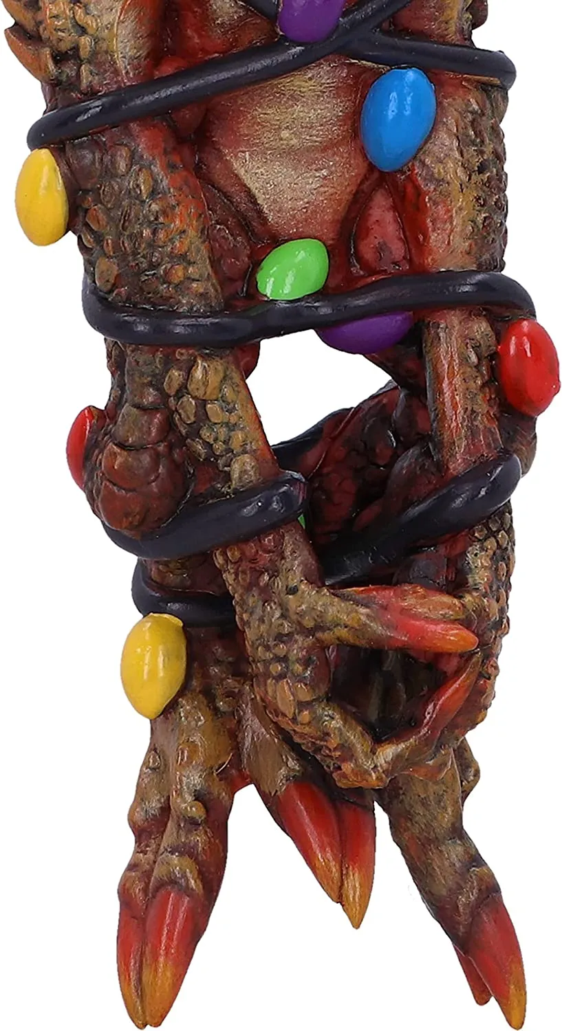 Nemesis Now Decor Nemesis Now Gremlins Mowhawk in Fairy Lights Hanging Festive Decorative Ornament