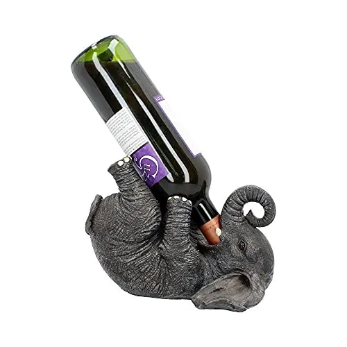 Nemesis Now Decor Nemesis Now - Guzzlers Elephant Wine Bottle Holder (EXA80004)