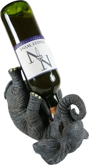 Nemesis Now Decor Nemesis Now - Guzzlers Elephant Wine Bottle Holder (EXA80004)