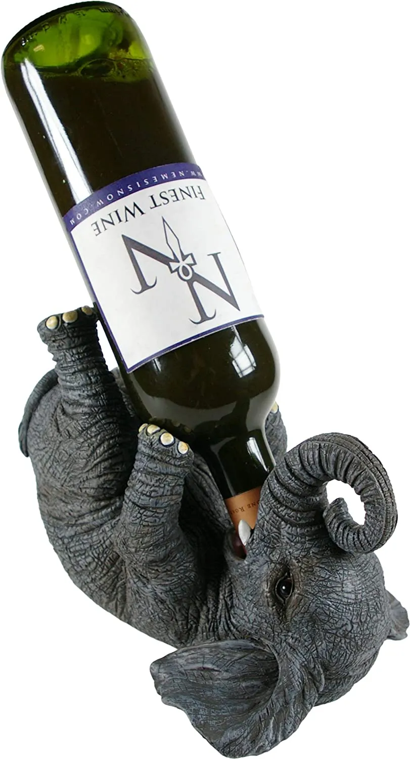 Nemesis Now Decor Nemesis Now - Guzzlers Elephant Wine Bottle Holder (EXA80004)