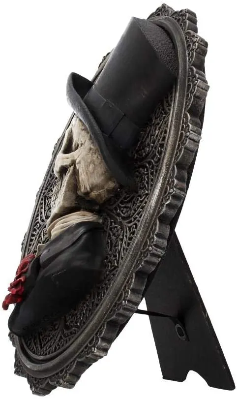Nemesis Now Decor Nemesis Now Handsome Wall Plaque 24cm Grey, Polyresin, 22cm