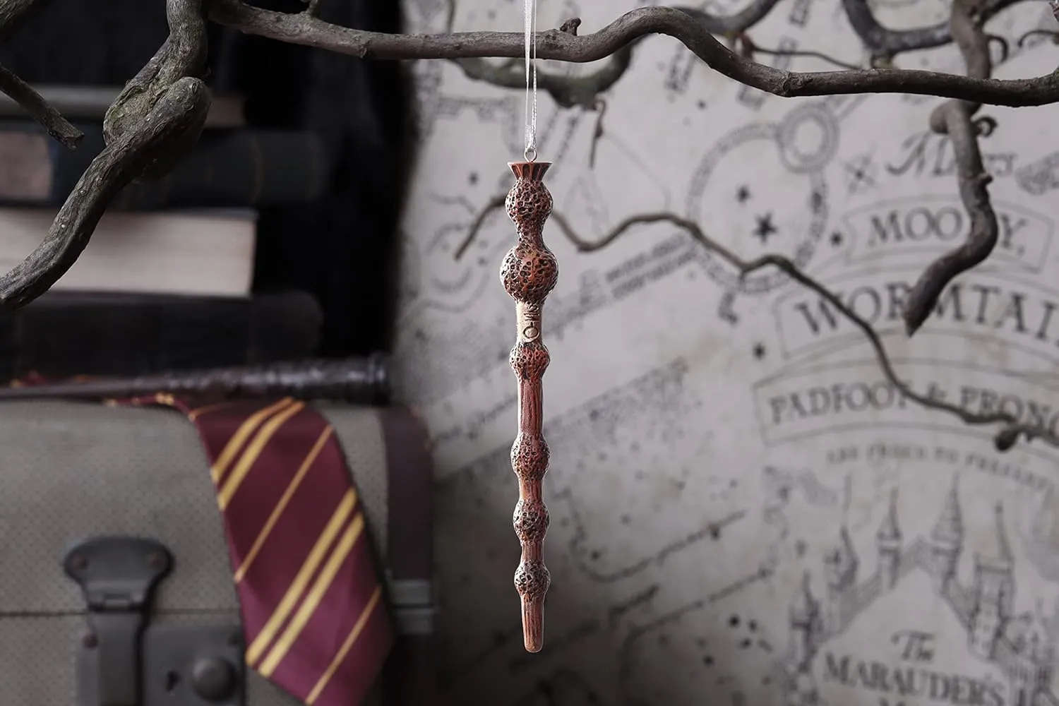 Nemesis Now Decor Nemesis Now Harry Potter Elder Wand Hanging Ornament, Brown, 15.5cm