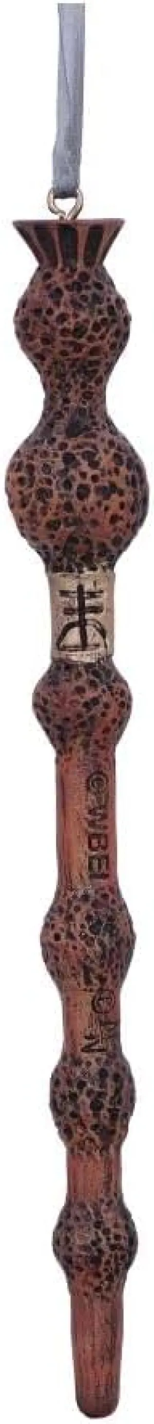 Nemesis Now Decor Nemesis Now Harry Potter Elder Wand Hanging Ornament, Brown, 15.5cm