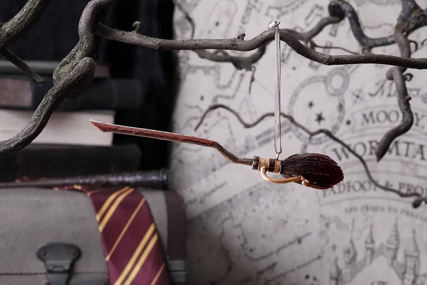 Nemesis Now Decor Nemesis Now Harry Potter Firebolt Hanging Ornament 15.5cm, Brown