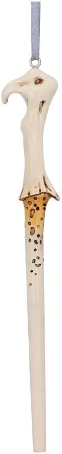 Nemesis Now Decor Nemesis Now Harry Potter Voldemort's Wand Hanging Ornament, Cream, 15.5cm