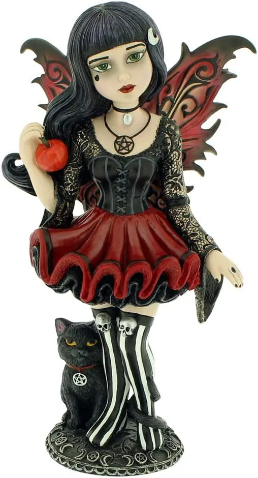 Nemesis Now Decor Nemesis Now Hazel Fairy Figurine 16cm Red, Resin