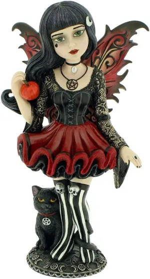 Nemesis Now Decor Nemesis Now Hazel Fairy Figurine 16cm Red, Resin