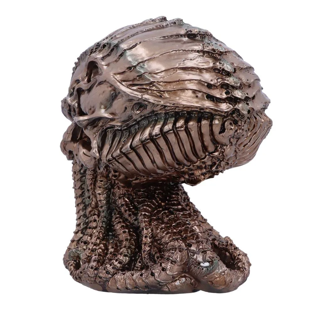 Nemesis Now Decor Nemesis Now Horror Skull Ornament, Bronze Cthulhu, 20cm