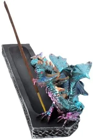 Nemesis Now Decor Nemesis Now Incense Guardian Incense Burner 10cm Blue