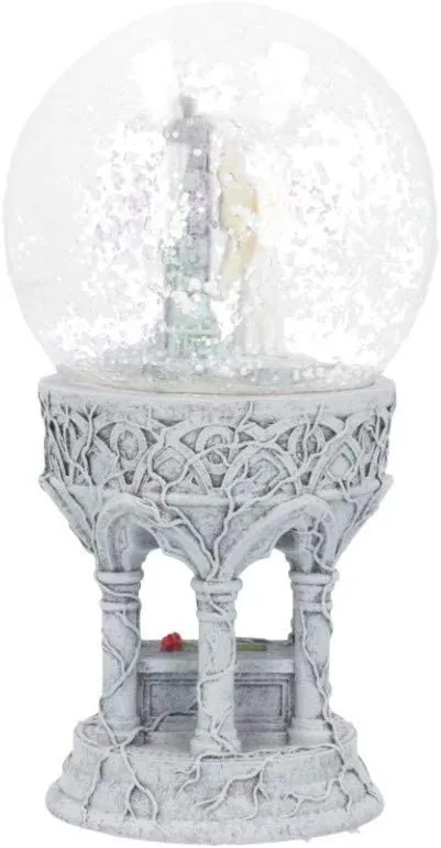 Nemesis Now Decor Nemesis Now Love Remains Snowglobe Anne Stokes 18.5cm, Resin, Glass, Water, Ivor