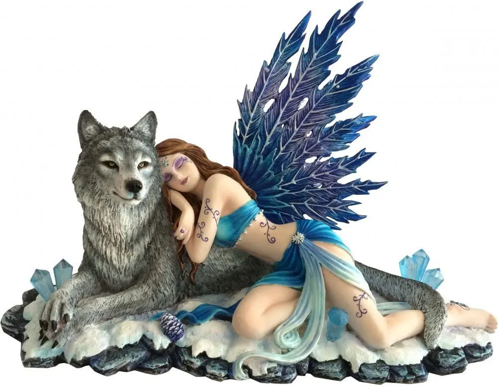 Nemesis Now Decor Nemesis Now Lupiana Figurine 33cm Blue