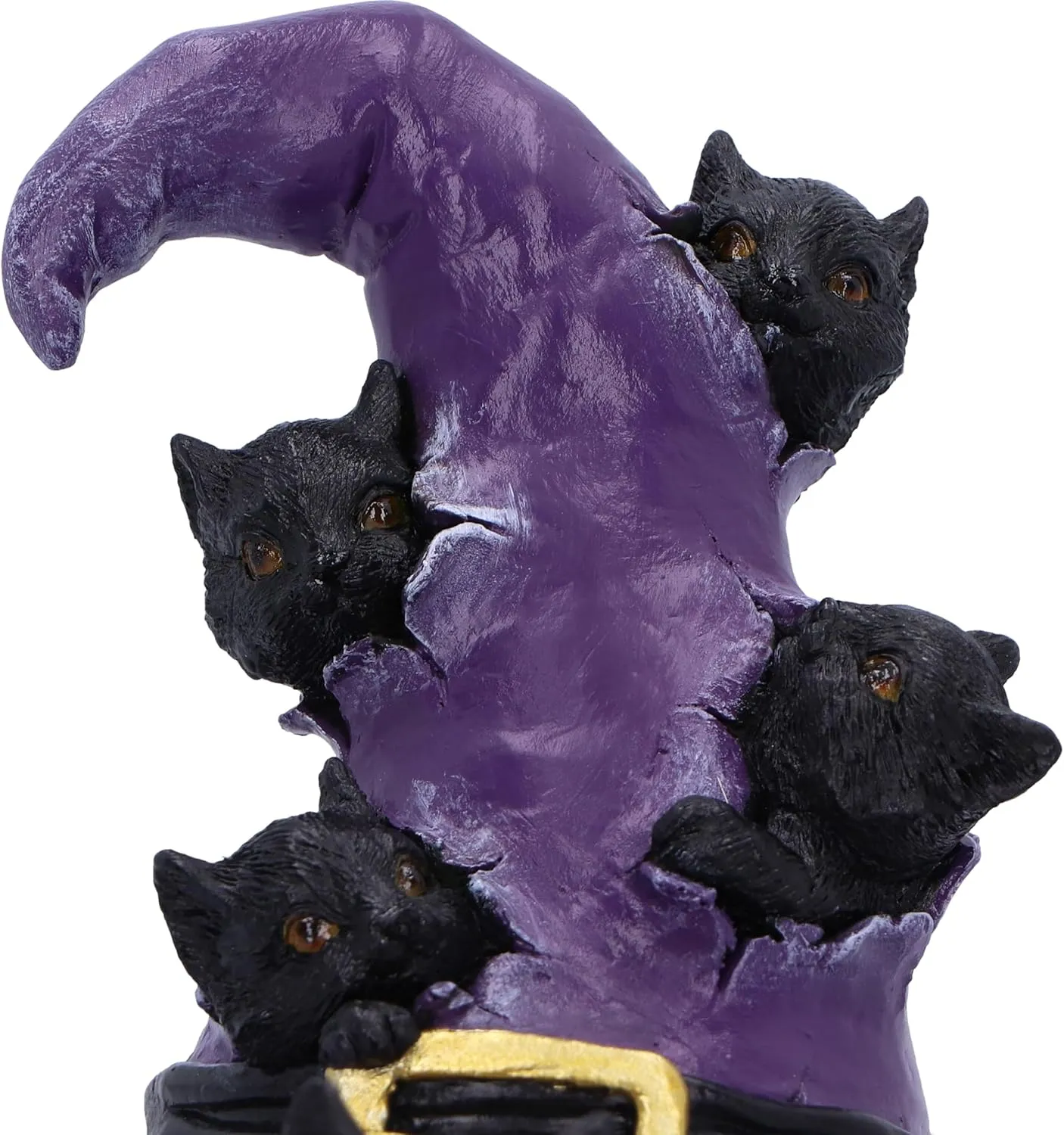 Nemesis Now Decor Nemesis Now Magical Mischief 14cm Resin Black Cat Figure - Witchcraft-Themed Ornament