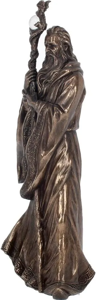 Nemesis Now Decor Nemesis Now Merlin Bronze Figurine 28cm, Resin, One Size
