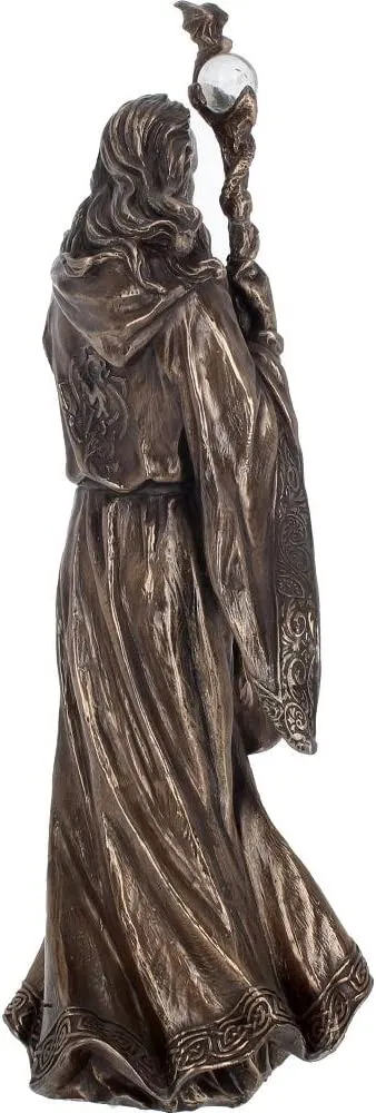 Nemesis Now Decor Nemesis Now Merlin Bronze Figurine 28cm, Resin, One Size