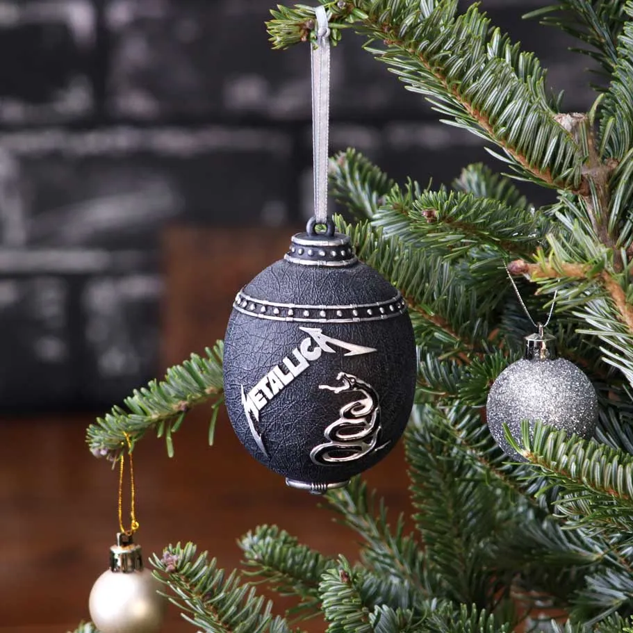 Nemesis Now Decor Nemesis Now Metallica Black Album Hanging Ornament (B5627T1)
