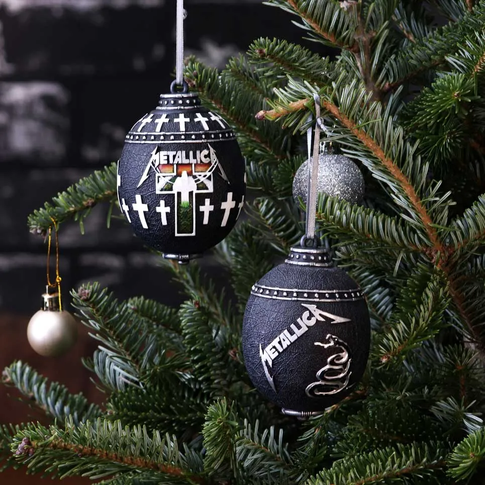 Nemesis Now Decor Nemesis Now Metallica Black Album Hanging Ornament (B5627T1)